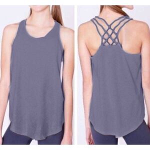 IVIVVA BY LULULEMON Quiet Moments Foil Tank Size 10